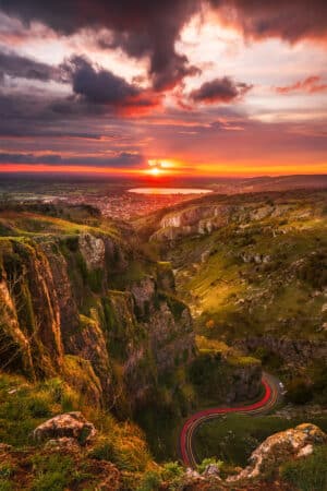 Cheddar Gorge in Somerset Print