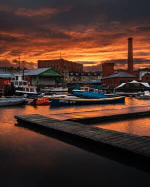 Fine Art Print Bristol Underfall Yard