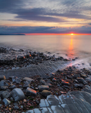 Sunset Ridges at Kilve