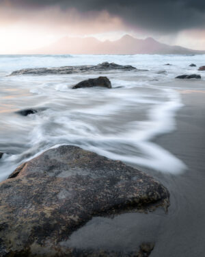 Eigg Sunset Over Rum